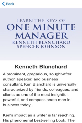 The One Minute Manager Meditations by Ken Blanchard and Spencer Johnson screenshot 3