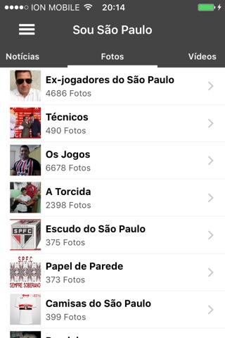 SouSaoPaulo - "para os fãs da São Paulo FC" screenshot 3