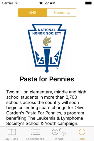 NHS Pasta for Pennies (Mason High School) screenshot 3