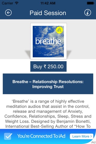 Breathe Sleep Meditation – The Ultimate Guided Sleep Meditation Series screenshot 3