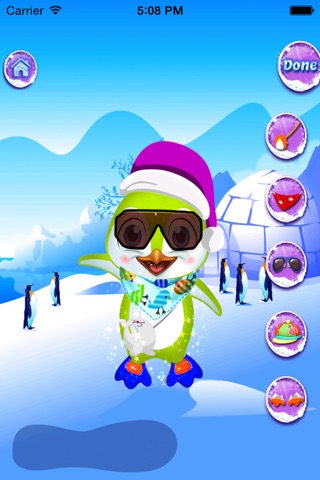 super penguin care & dress up games screenshot 3