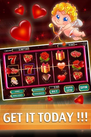 2016 Valentine's Love Slots Free -The most romantic slot machine for couples ever. screenshot 2