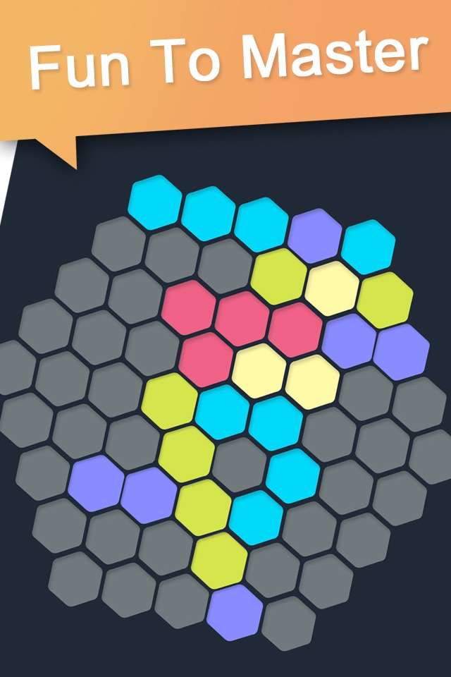 Hex Block Fit: Hexagon Puzzle screenshot 2