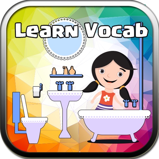 Preschool & kindergarten learning games free: Bathroom, reading and educational puzzles coloring for toddlers icon