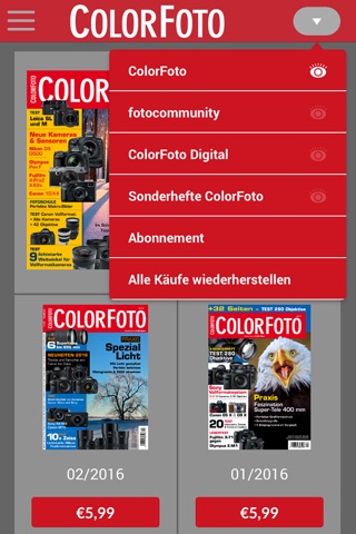 Colorfoto Magazin screenshot 2