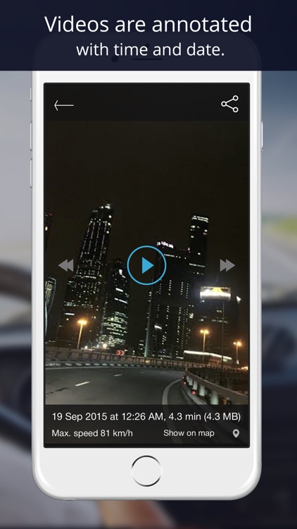 Road watcher: dash camera, car video recorder. screenshot-4