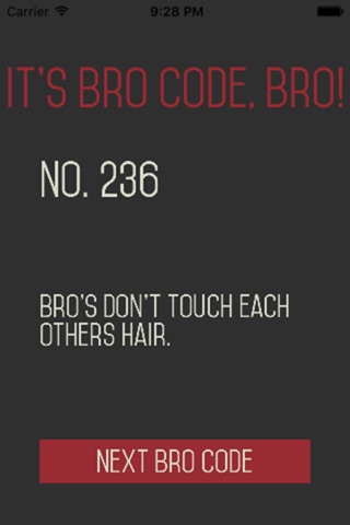 Bro Code Bro - BroBible! screenshot 2
