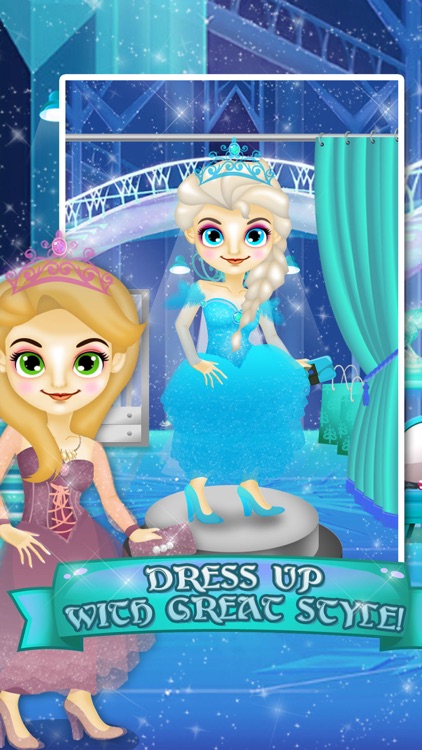 Ice Princess Wedding Salon - christmas make-up spa games for girls!