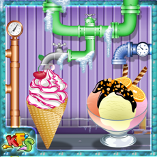 Activities of Ice Cream Factory – Make frozen & creamy dessert in this chef cooking kitchen game for kids
