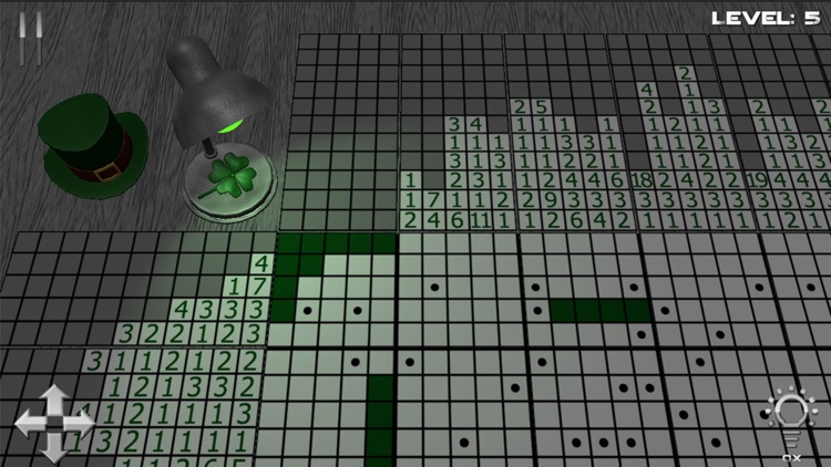 Patrick Japanese Crossword - The Most Green Nonogram