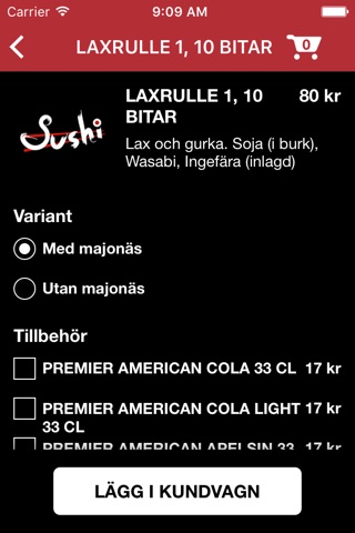 Sushi Örebro screenshot 3