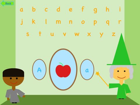 Magic Castle ABC -- The fun way for preschoolers to learn their letters screenshot 2