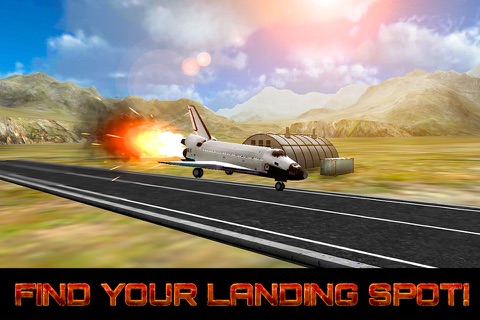 Space Shuttle Landing Simulator 3D Free screenshot 4