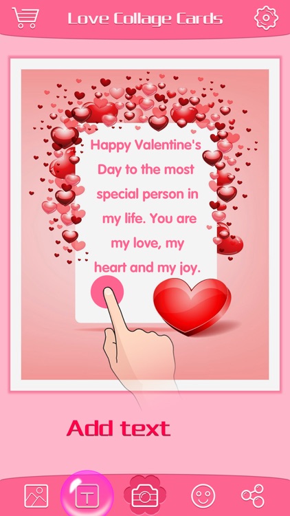 Love Greeting Cards Maker - Picture Frames for Valentine's Day & Kawaii Photo Editor screenshot-4