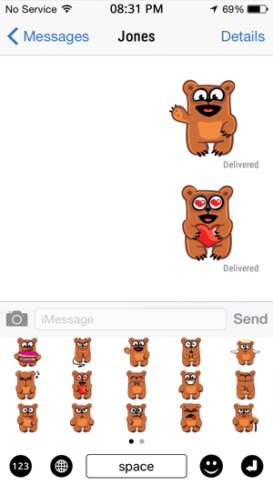 Bear Emojis(圖4)-速報App