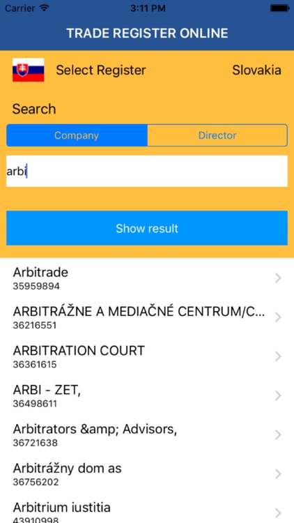 Company Register