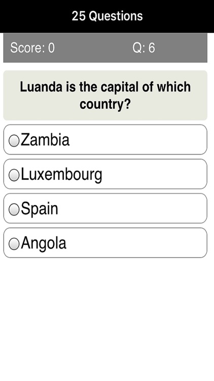Countries & Capitals Quiz Worldwide