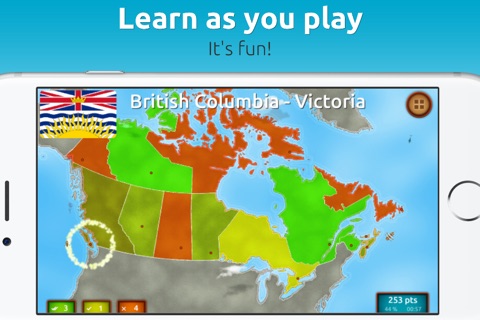 GeoExpert - Canada screenshot 2
