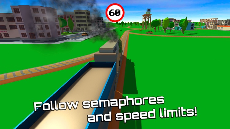 Cargo Train Driver: Railway Simulator 3D screenshot-4