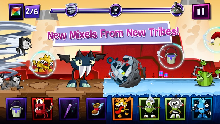 Mixels Rush - Use Mixes, Maxes and Murps to Outrun the Nixels screenshot-0
