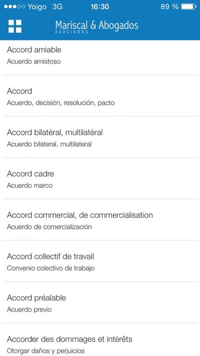 How to cancel & delete Dictionnaire Français Espagnol - Actualité Juridique en Espagne from iphone & ipad 2