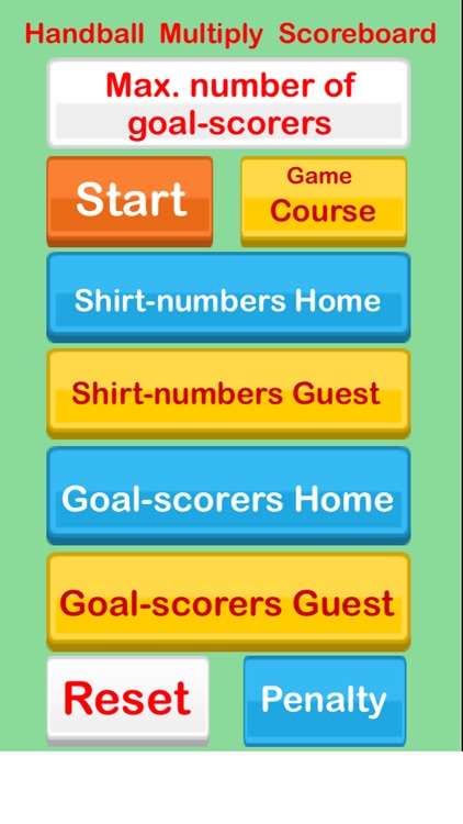 Handball Multiply Scoreboard