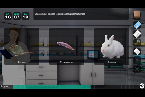 Develop a drug in this race against time! screenshot 3