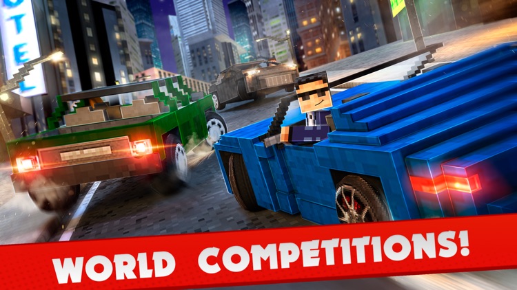 Block Cars Exploration - Cube Car Racing Survival Game For Free