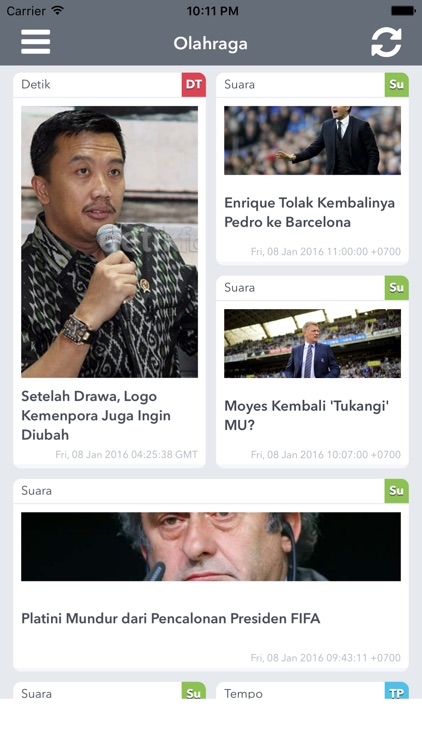 Berita Olahraga