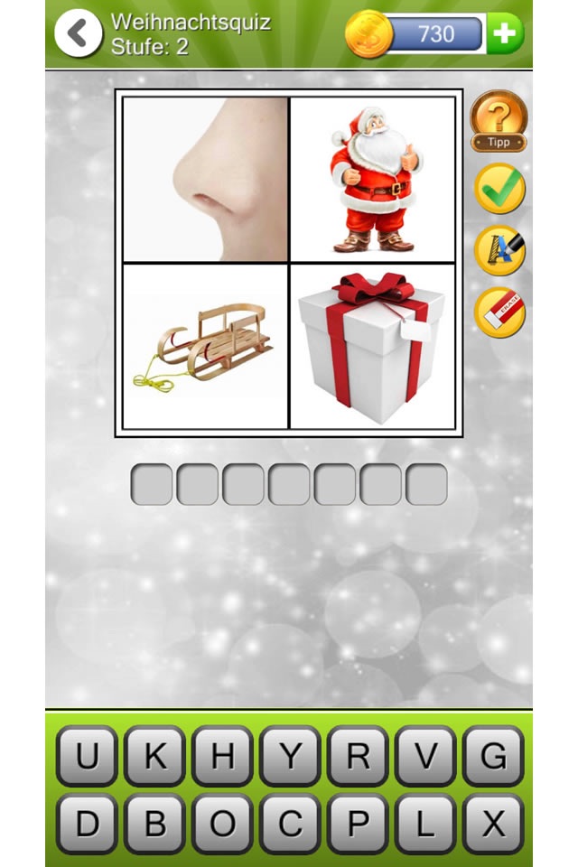 Christmas Quiz (4 Pics 1 Word) screenshot 2