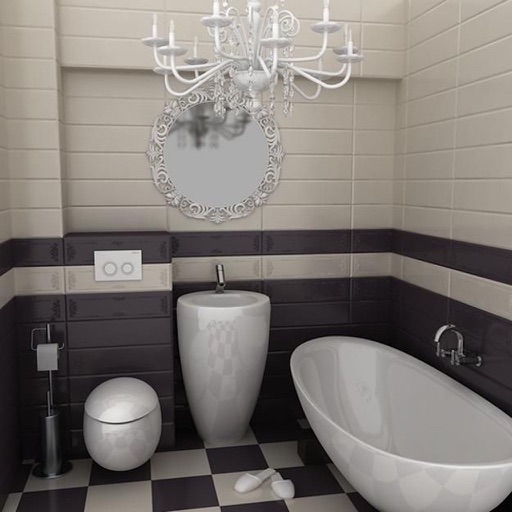 Bathroom Tiles Icon