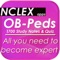 This app is a Combination of sets, containing practice questions and study cards for NCLEX preparation on the topic of pregnancy, childbirth, reproduction, child development/disease, Obstetrics and Pediatrics