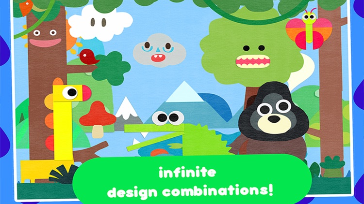 Crea World Animal – create and play – creative art studio for kids with cute jungle and forest animals screenshot-3