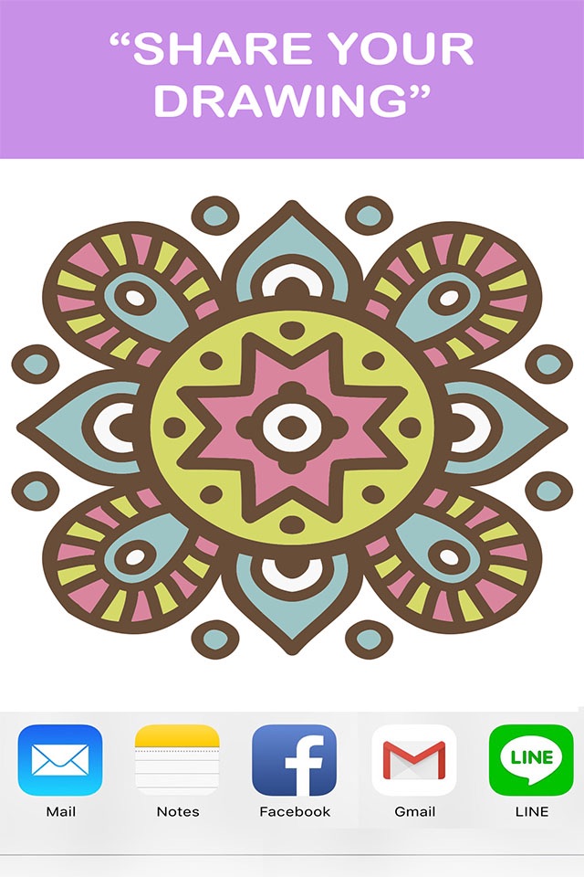 mandala coloring book - adult colors therapy free stress relieving pages screenshot 3