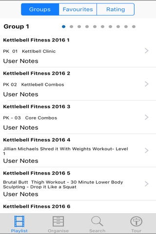 Kettlebell Fitness 2016 screenshot 2