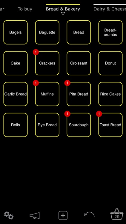 Quicky Shopping List (Grocery List)