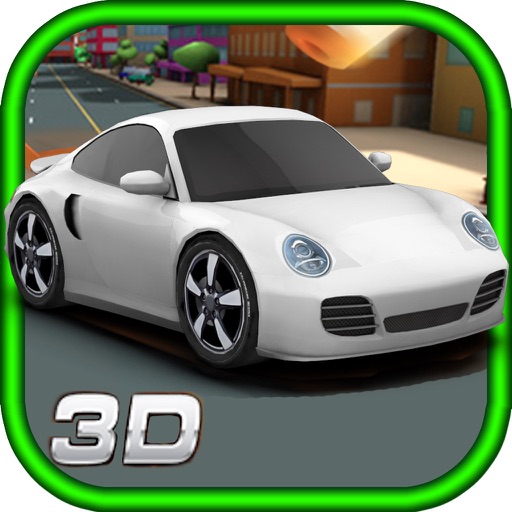 3D Car Race in Highway Road Xtreme Racing Action Free Games icon