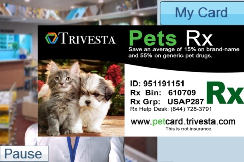 Trivesta Pet Card screenshot 3