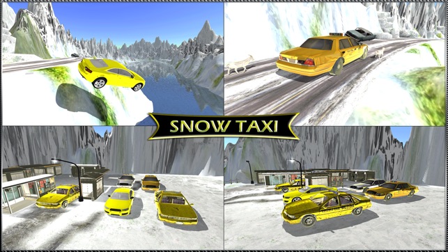 Taxi Driving Simulator 3D: Snow Hill Mountain & Free Mobile (圖5)-速報App