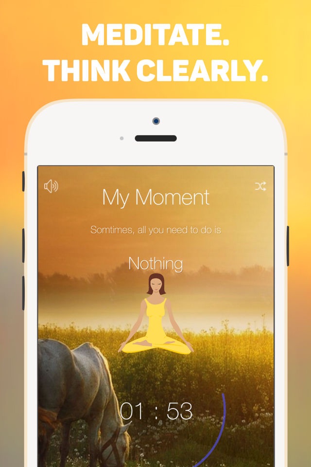 Yoga Moment : Relaxing Sounds HD - White Noise,Oriental Meditation & mindfulness Positive thinking screenshot 3