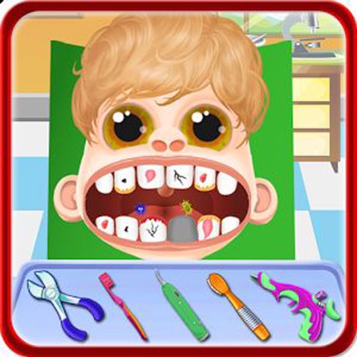 Timmy Perfect Braces Teeth - Little baby Dentist Doctor dirt cleaning games Icon