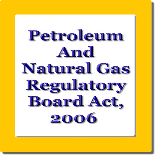 The Petroleum and Natural Gas Regulatory Board Act 2006 icon