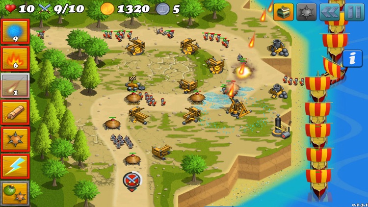 Glory of Defence:Free middle ages tower defense game screenshot-4