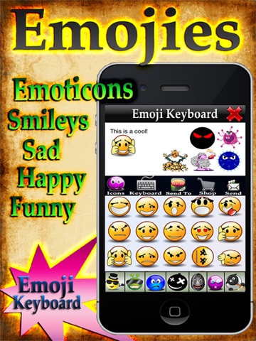 Emoji 4+ - Great Emoticons And Smileys You'll Love - náhled