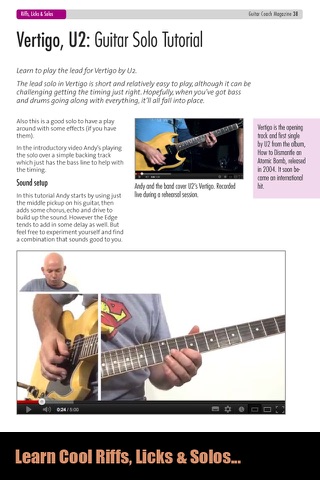 Guitar Coach Magazine. Learn & Play Guitar screenshot 3