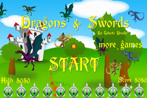 Dragons and Swords - náhled