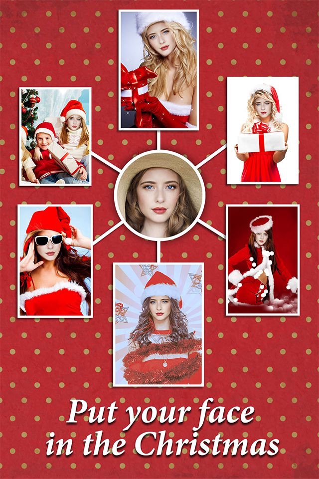 Xmas Face Montage Effects - Change Yr Face with Dozens of Elf & Santa Claus Looks screenshot 2