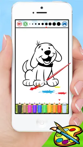 Game screenshot Animal Coloring Book - Drawing for kids and kindergarten hack