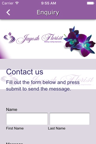 Jayesh Florist Ltd screenshot 3