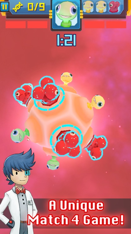 Cell Surgeon - A Unique 3D Match 4 Strategy Game! screenshot-0